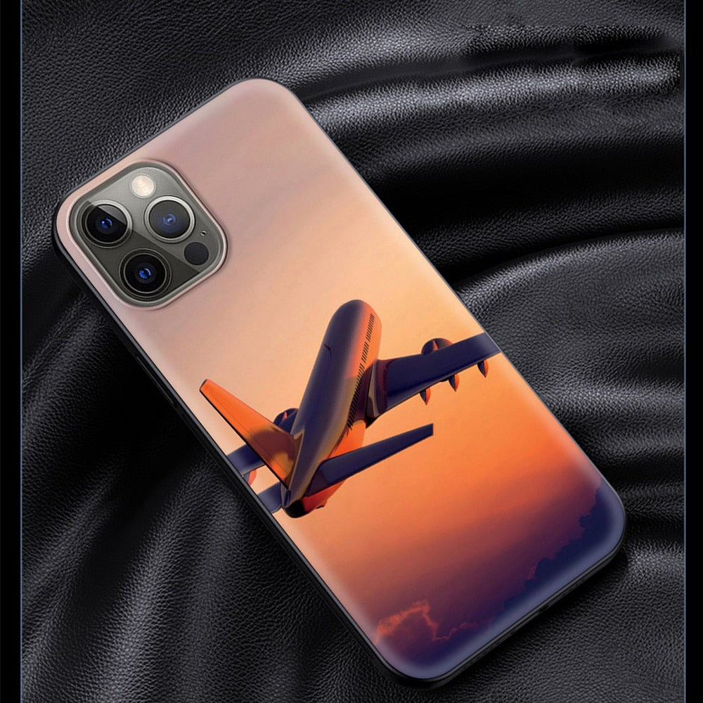 Unique Aviation Waterpainted iPhone Cases