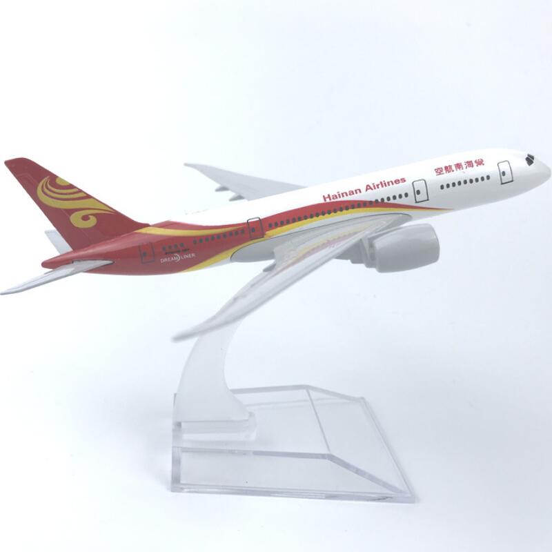 China Hainan Airlines Boeing 787 Aircrafts Metal 1:400 Collectible Replicas