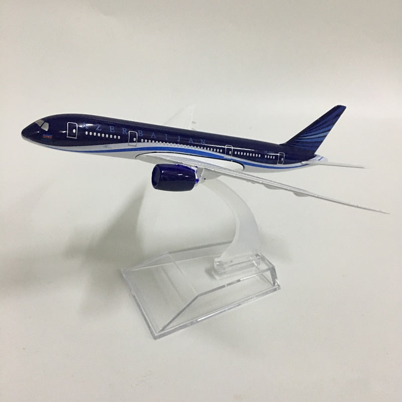 Azerbaijan Airlines Boeing 787 Aircraft Metal 1:400 Collectible Replicas