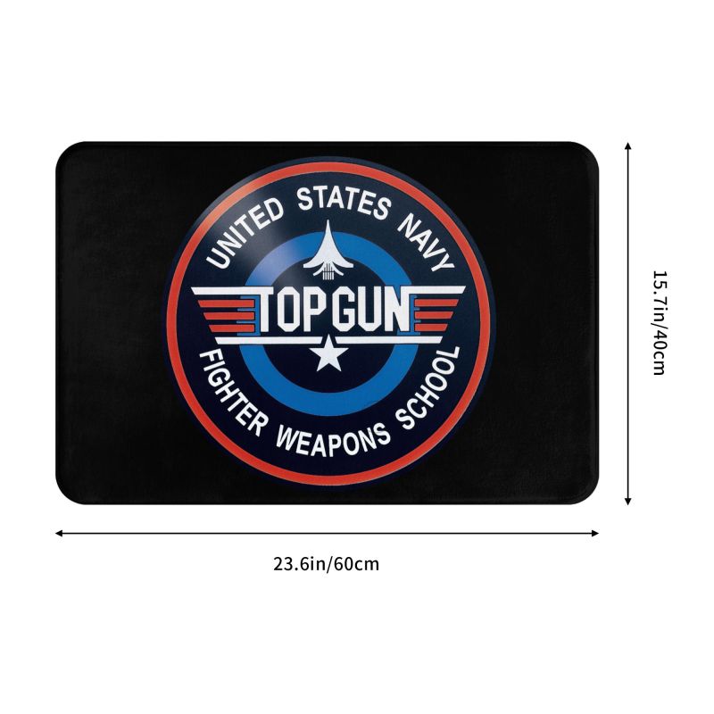 Top Gun Air Force Fighter Jets Anti-Slip Doormat Rug