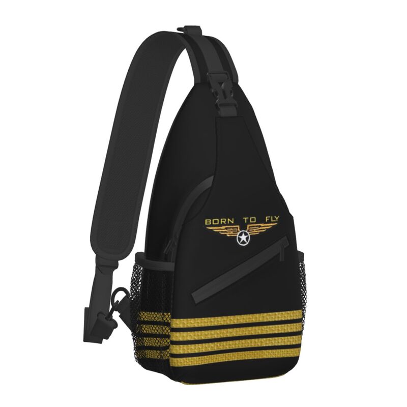 Born To Fly Flight Chest Shoulder Bag