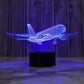 Amazing 3D Airplane Lamp