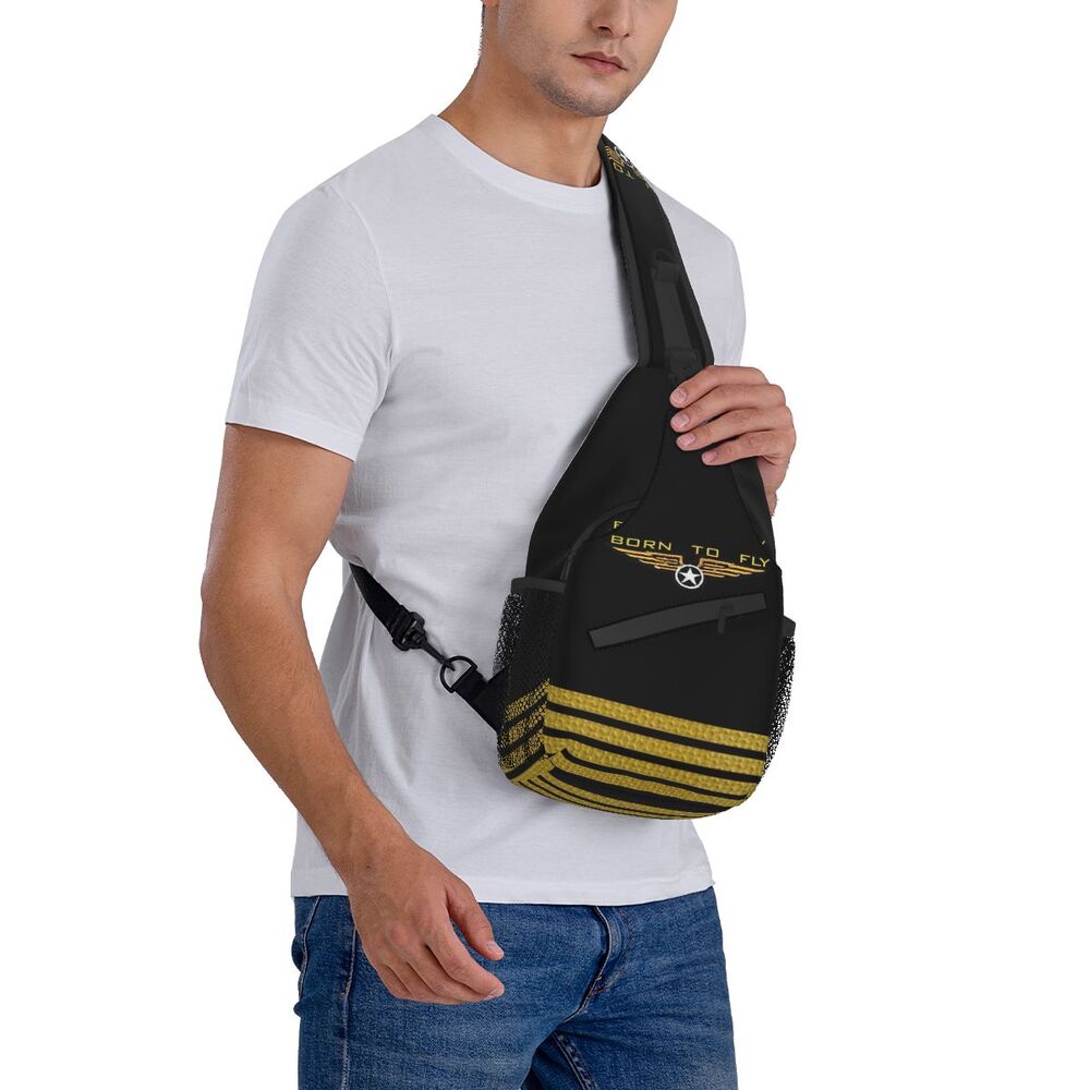 Born To Fly Flight Chest Shoulder Bag