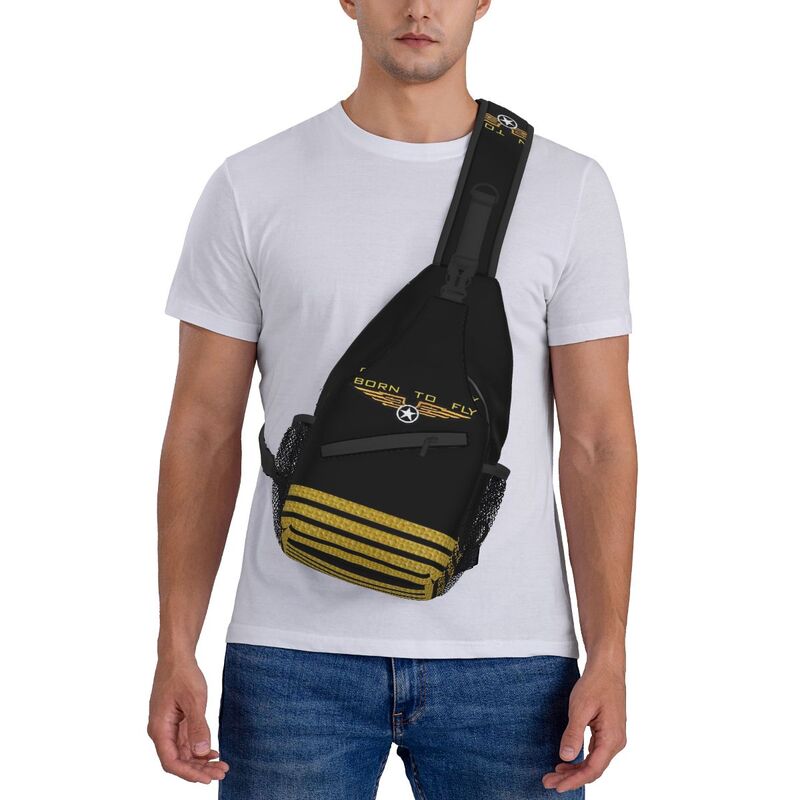 Born To Fly Flight Chest Shoulder Bag