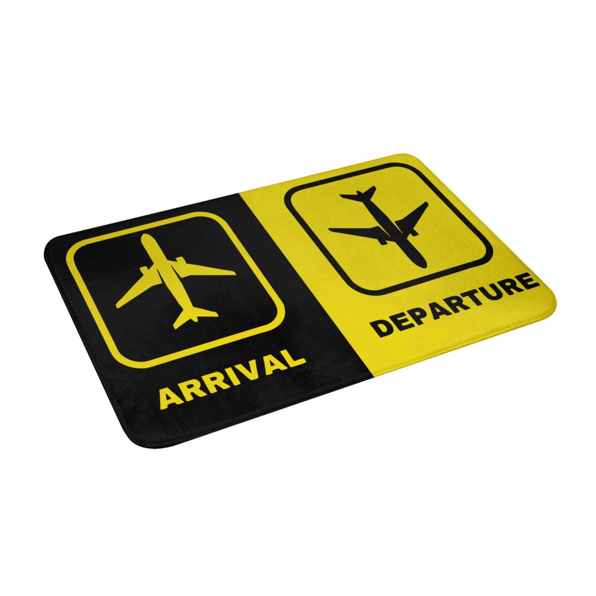 Arrival and Departure Soft Non-Slip Doormat Rug