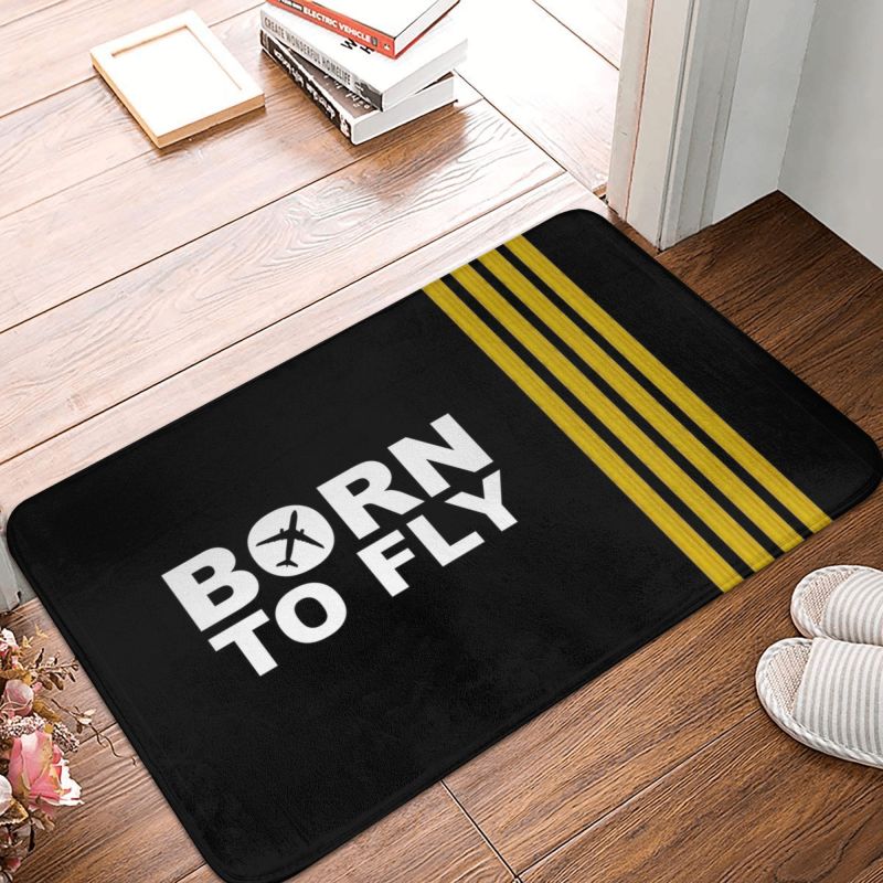 Born To Fly Anti-Slip Doormat Rug